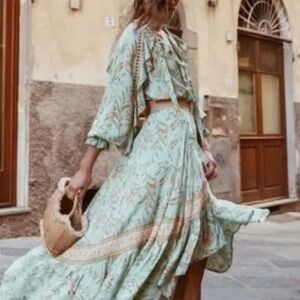 Spell Maisie Blouse in Vintage Turquoise 🫶